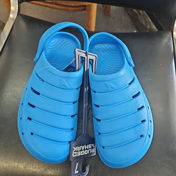 M ASG Blue Comfort Clogs - Picture 1 of 11